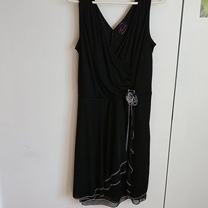 Woman's black dress, size 16